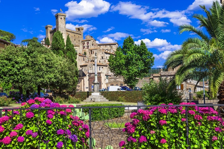 Nejkrásnější zahrady a městečka středoitalského kraje Lazio