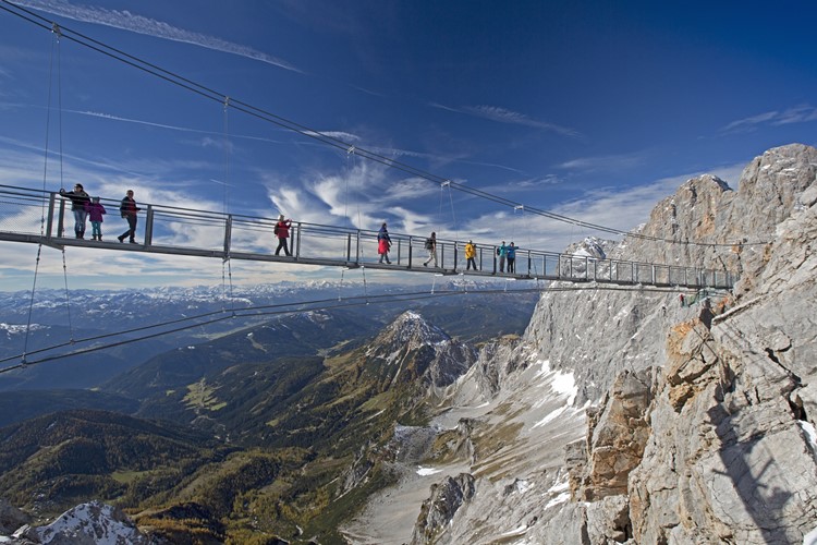 Vrcholy, ledovce a jezera Štýrských Alp